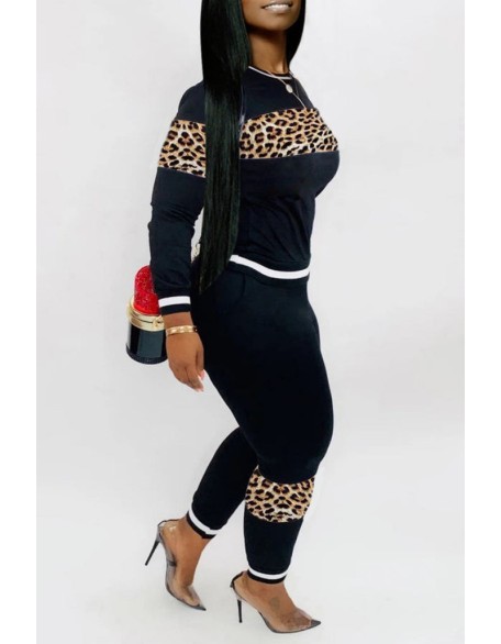 Plus Size Geometric Houndstooth Print Longline Coat